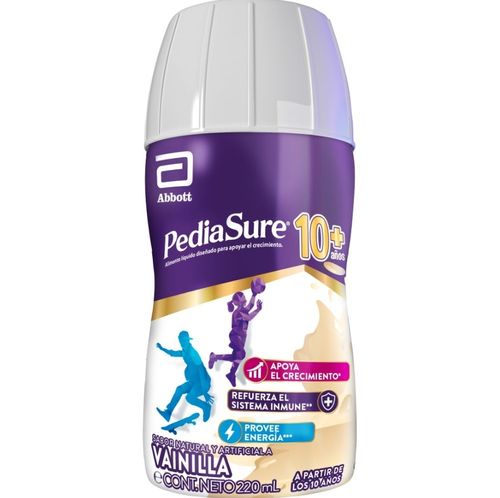 Alimento líquido Pediasure vainilla a partir de los 10 años - 220 ml