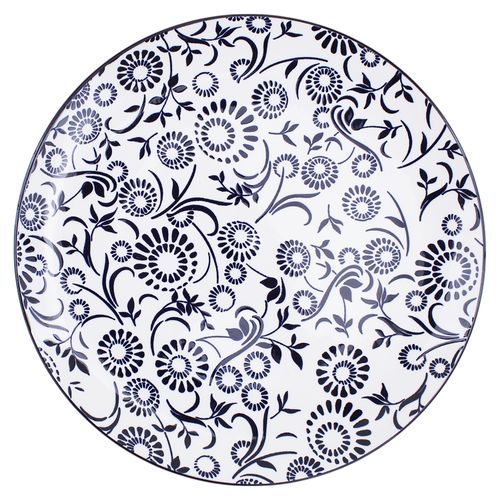 Platos Mainstays Ms Plato Plano De Porcelana 10 5 1199