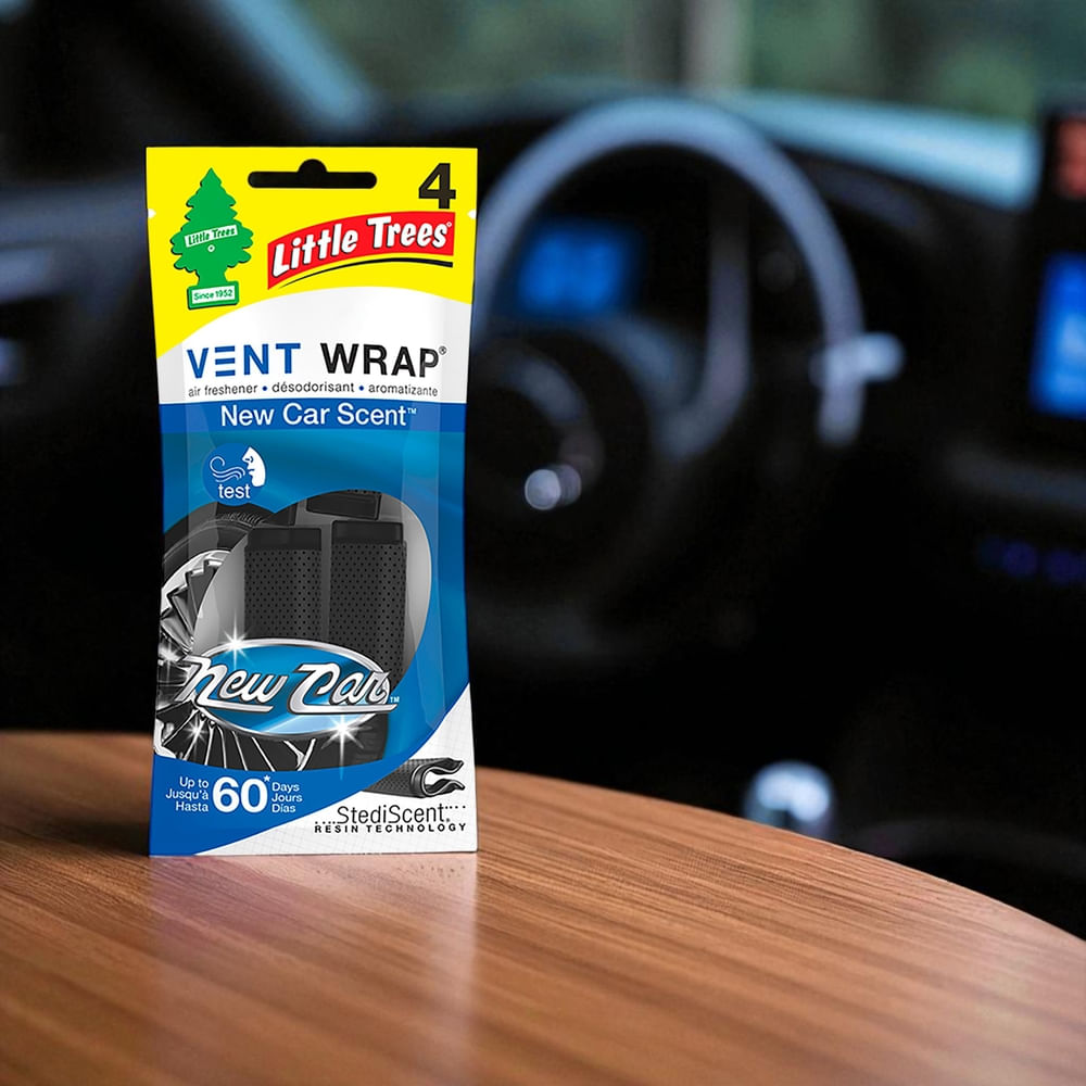 Comprar 4 pack Aromatizante Little Tree Car Freshner Vent Wrap Para ...