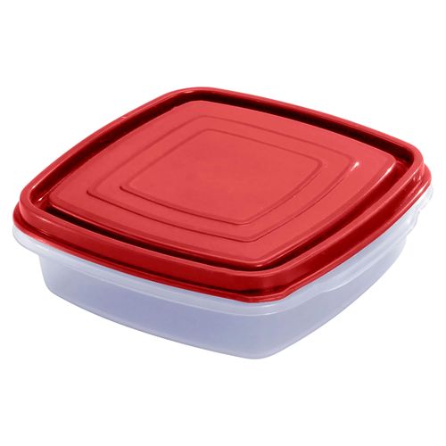 Sandwichera Guateplast Plástico Color Rojo