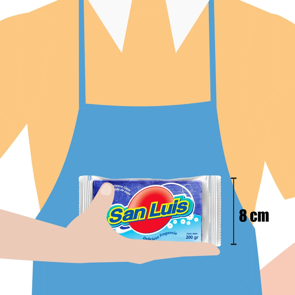 Comprar Jabón San Luis de Lavandería Azul - 200 g | Walmart Costa