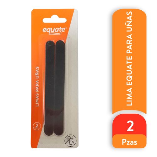 Limas Equate Para Uñas 2 Piezas