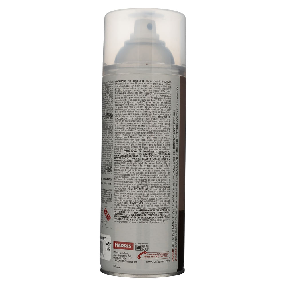 Comprar Spray Harris barniz caoba | Walmart Costa Rica - Walmart ...