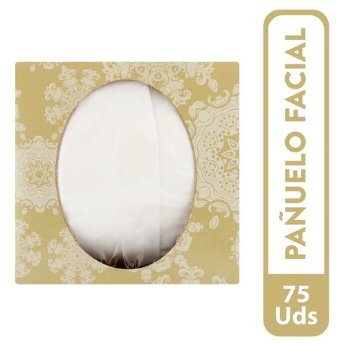 Pañuelos Faciales Great Value + 3Ply + 75Hojas