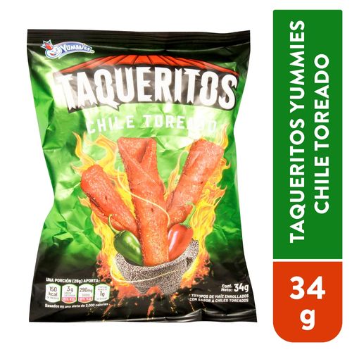 Snack Taquerito Chile - 34 g