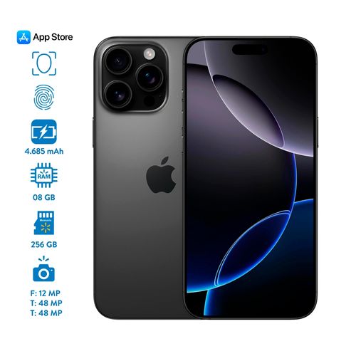 Celular Apple Iphone 16 pro max 8 gb ram 256 gb de almacenamiento