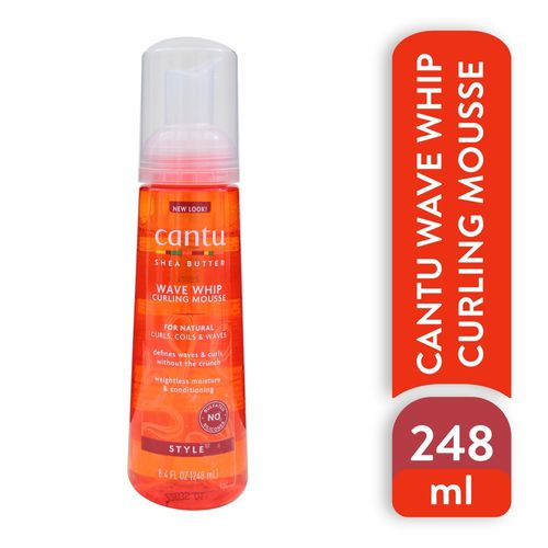 Espuma ligera Cantu para rizos - 252 ml