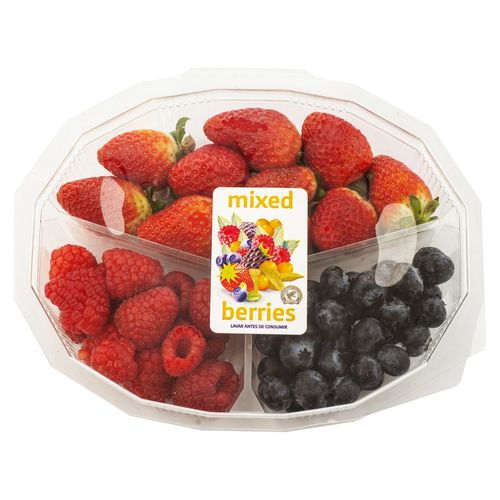 Mix berries fresa frambuesa y arándanos - 250 g