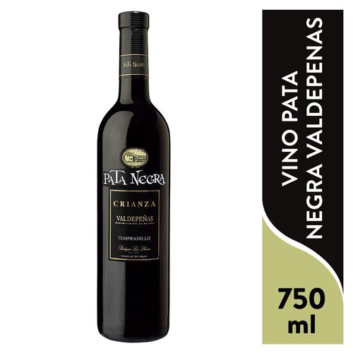 Vino Pata Negra Valdepenas Crianza - 750ml