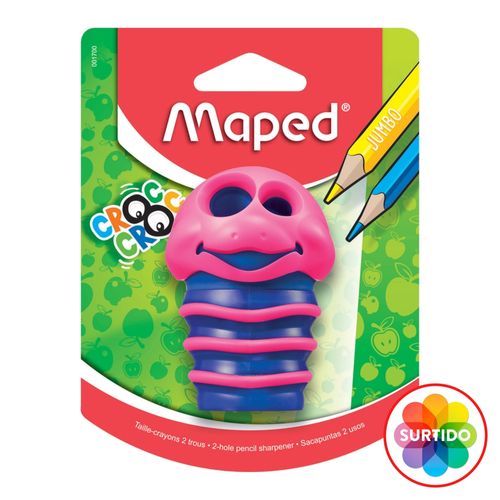 Sacapuntas Maped Con Doble Hoja Croc Cro B - 1 Unidad