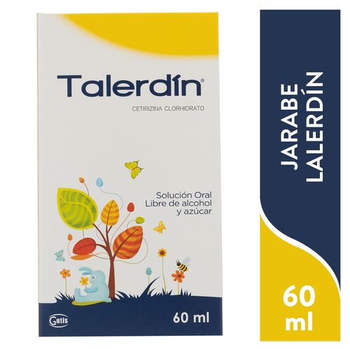 Jarabe Talerdin solución oral - 60 ml