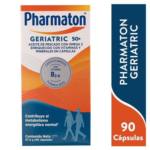 Geriatric Pharma 50 90 Caps X Caja