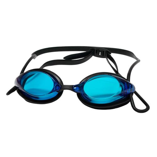 Lente De Natación Everlast Tornado Adulto Negro Con Azul