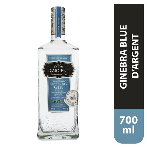 Ginebra Bleu D' Argent premium - 700 ml