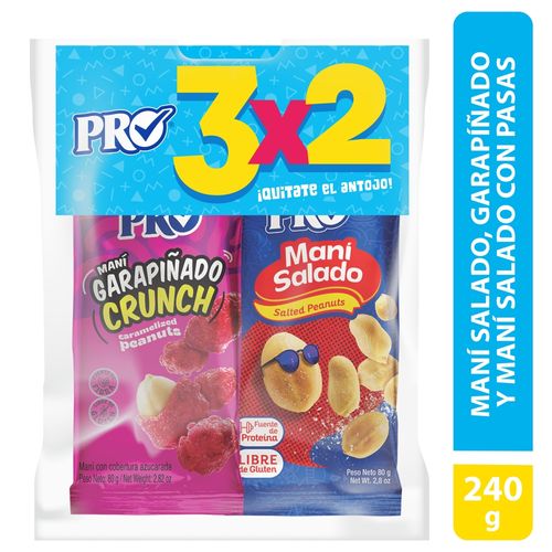 Mani Pro Pack 3x2 - 255 g