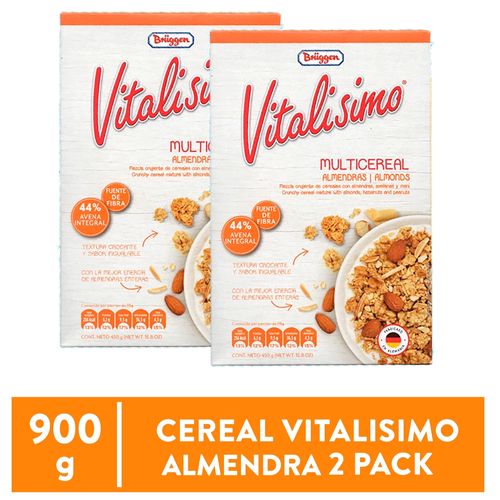 Cereal Brüggen vitalisimo almendra 2 pack - 900 g