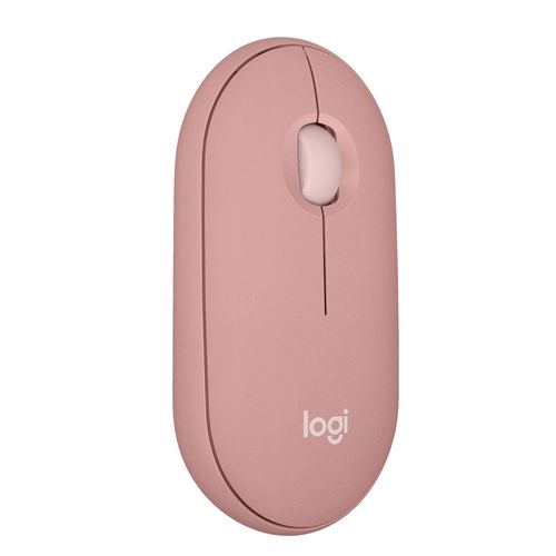 Mouse inalámbrico Logitech Pebble M350 Rosa