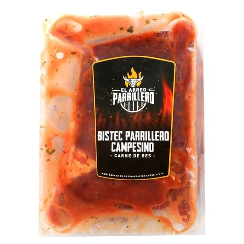 Bistec de Res Campesino El Arreo, Empacado - 500 g