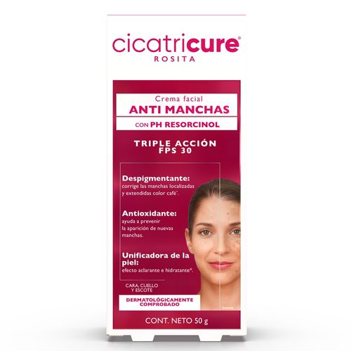 Crema Facial Cicatricure  Antimanchas-50 g