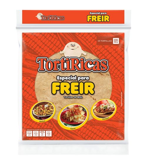 Tortilla Tortirica para freir - 342 g