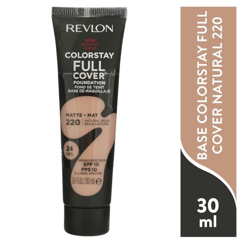 Base Revlon Colorstay Full Cover Natur 220 - 30 g