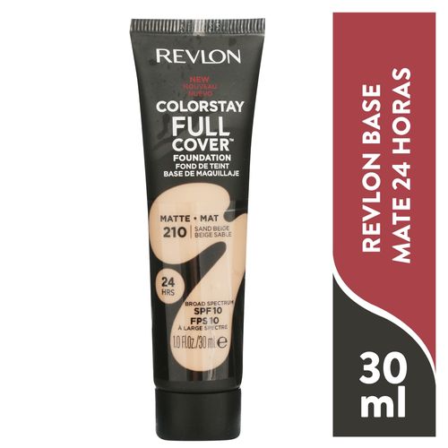 Base Revlon Colorstay Full Cover Sand 210 - 30 ml