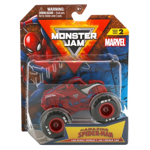 Camión Monster Jam Marvel Spiderman 1:64