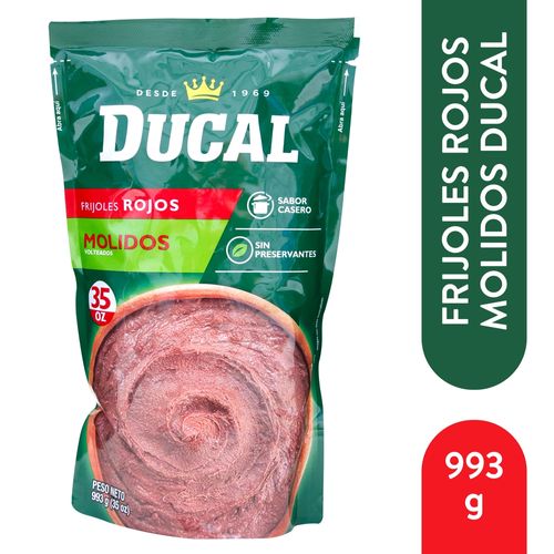 Frijol Ducal rojo molido doypack - 993 g
