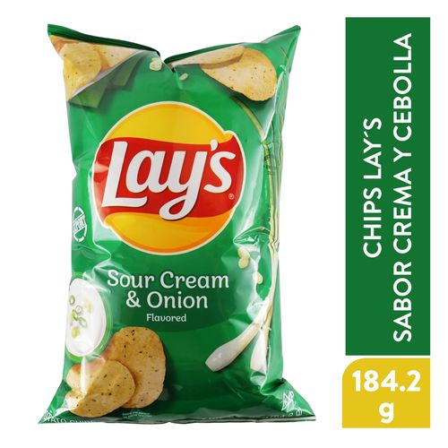 Boquitas  Lay's Sour Cream & Onion - 184 g