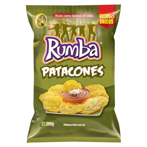 Patacones Rumba con sal - 250 g