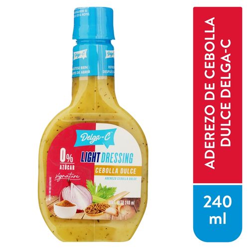 Aderezo Delga-C cebolla dulce - 240 g