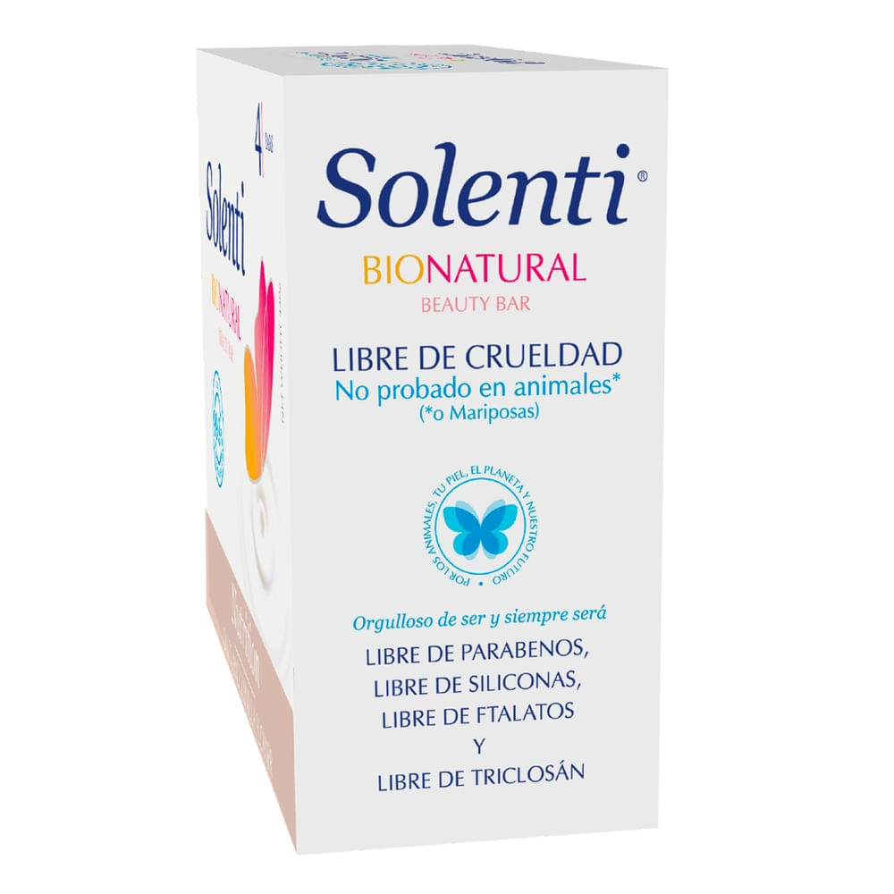 Comprar Jabón De Tocador Solenti Nutrición 4 Pack - 440 g | Walmart ...