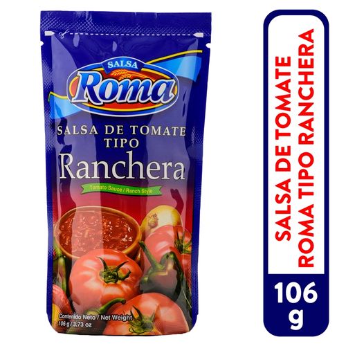 Salsa Roma preparada ranchera - 106 g