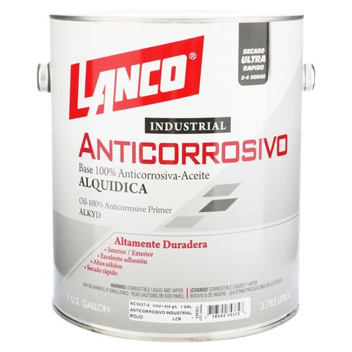 Anticorrosivo Industrial Lanco rojo -Galón