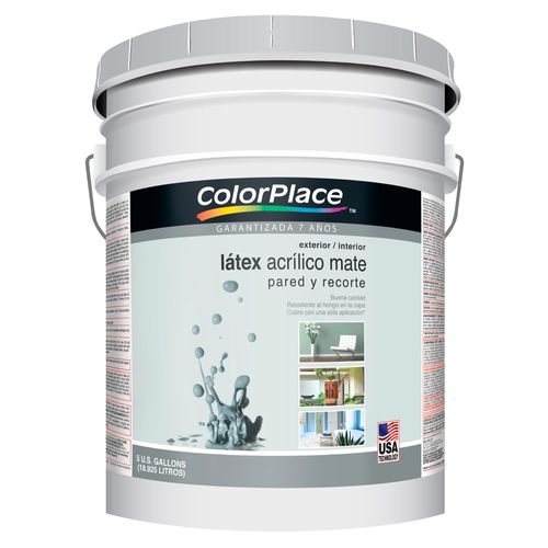 Pintura acrilica Lanco 7 años de garantía, base deep cubeta