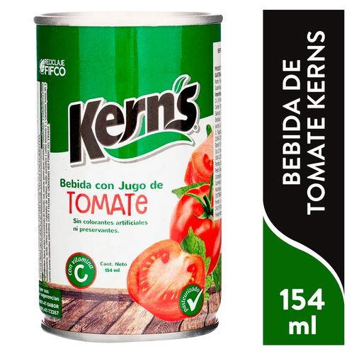 Jugo Kern's  de tomate Enlatados - 154 ml