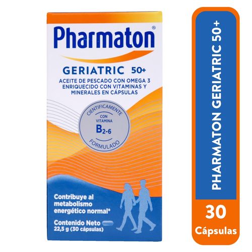 Geriatric Phar 50X30Cap X Caja