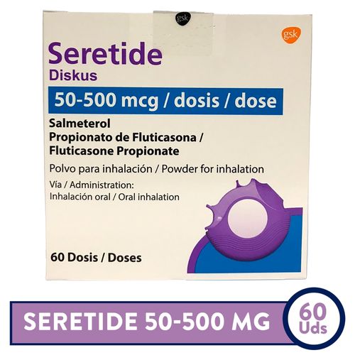Seretide 500Mcg X60 Inh