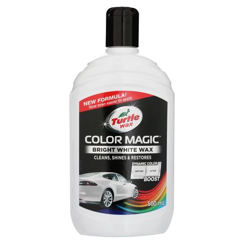 Cera color magic blanco Turtle Wax -500ml
