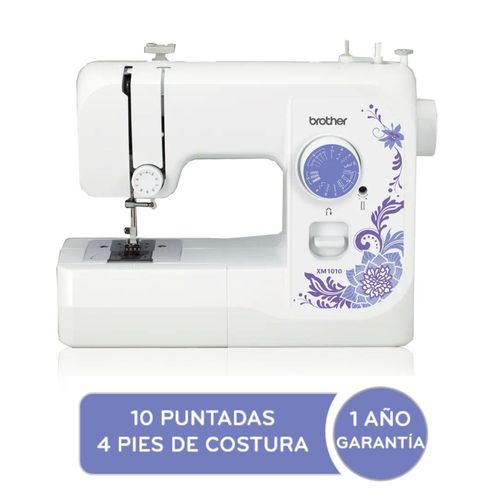 Máquina de coser XM1010 Brother 10 puntadas