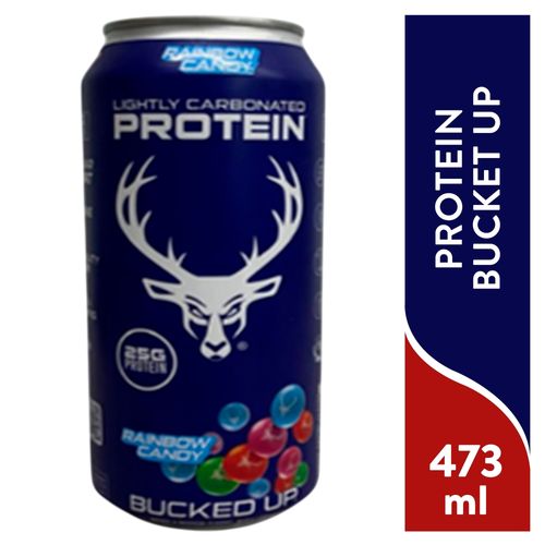 Proteína Bucket up  rainbow candy - 473ml