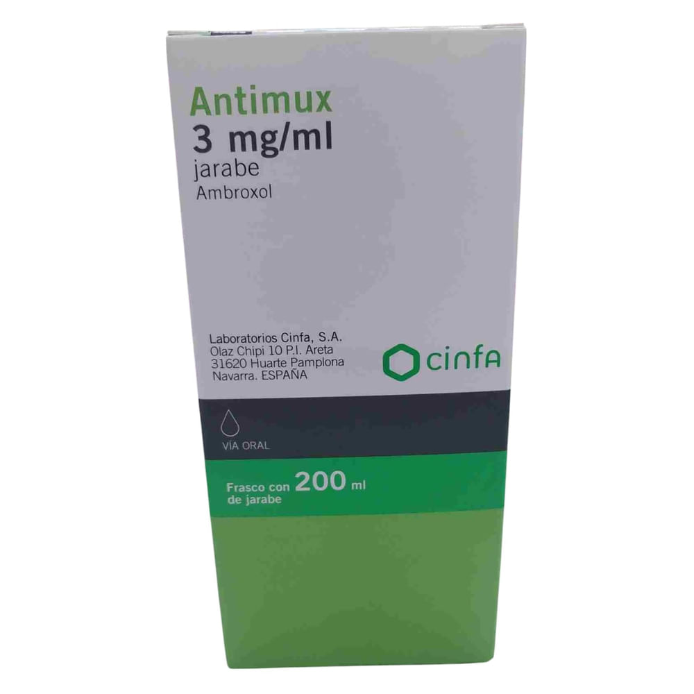 Antimux Jar 3 mg ml Cinfa x 200 ml - Walmart | Costa Rica