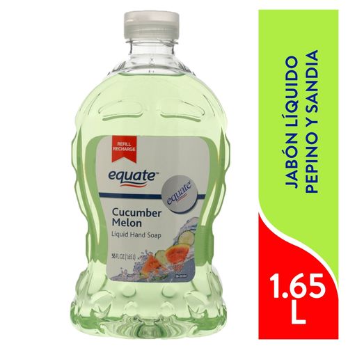 Jabón Equate Líquido Pepino & Melón - 1.65Lt