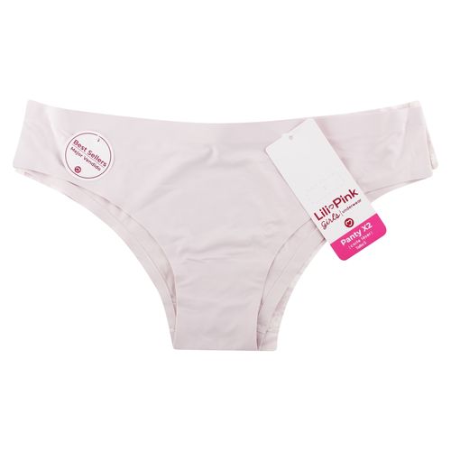 L01 Panty Corte Laser Paqx2 Tl