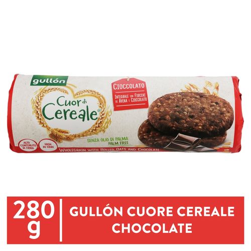 Galletas Integrales Gullon Galleta Cuor Di Cereale Chocolate 280g