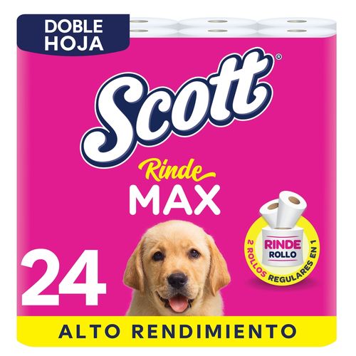 Papel higiénico Scott rindemax - 24 Uds