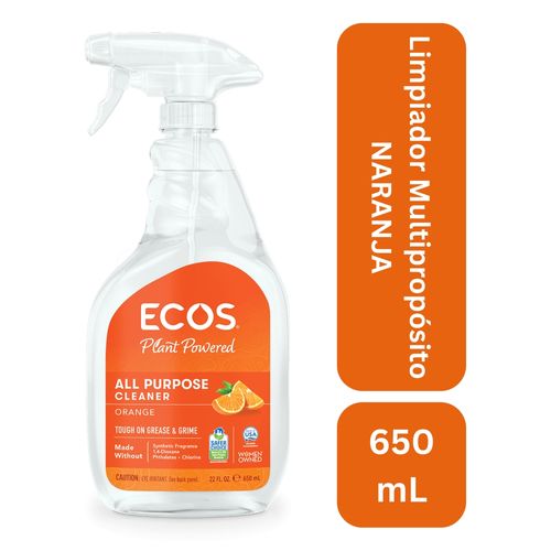 Limpiador Ecos Multiuso Natural Naranja -650ml