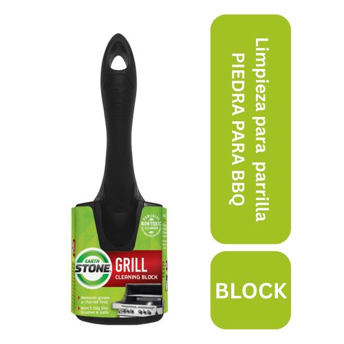 Bloque Earth Stone Para BBQ Con Agarradera - 1 Ud