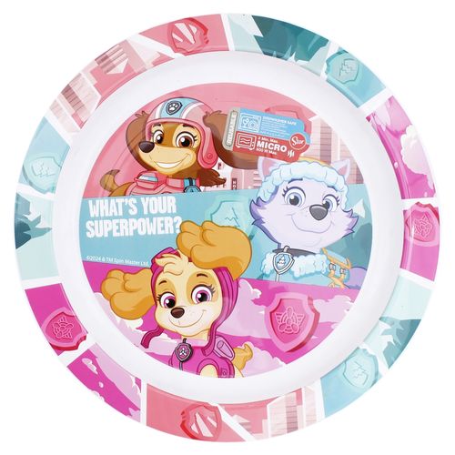 Stor Plato Micro Kids Paw Patrol Girl