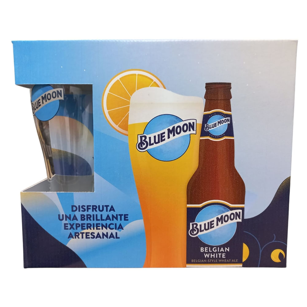 Cerveza Blue Moon Bot 6pack Vaso 2130 Ml - Walmart | Costa Rica